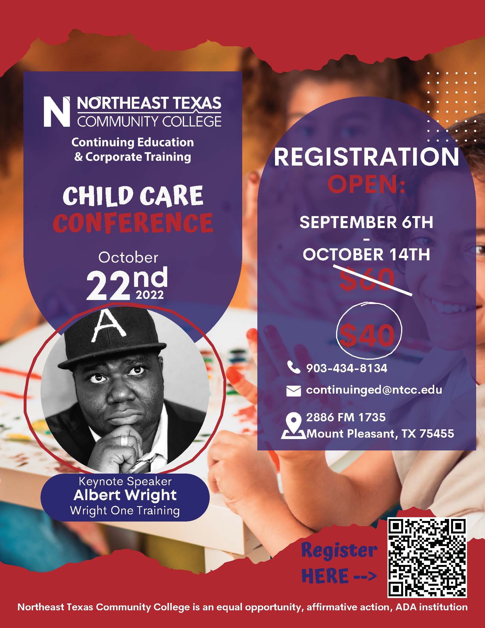 Northeast Texas Child Care Conference Northeast Texas Community College